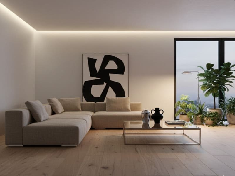 Collage aus verschiedenen Einrichtungsstilen Bauernhaus modern industriell und traditionell